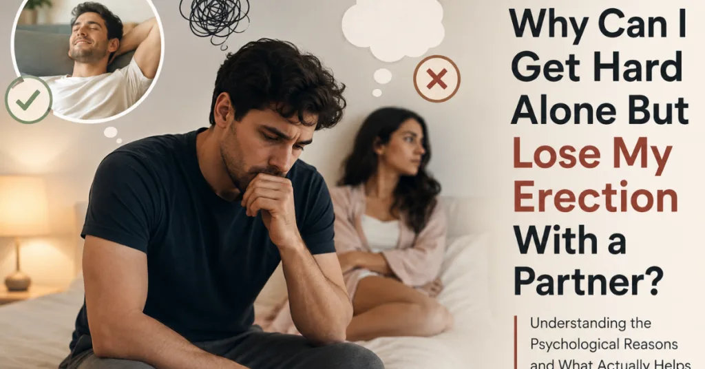 Why Can I Get Hard Alone But Lose My Erection With a Partner?