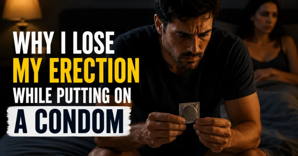 Why I Lose My Erection While Putting on a Condom